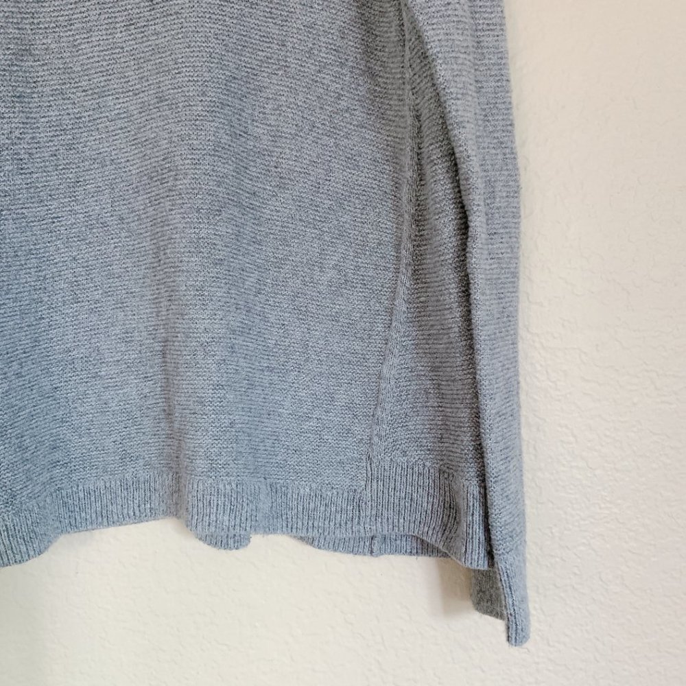 Madewell | Light Gray Riverside Textured Sweater - Size M - Picture 4 of 8